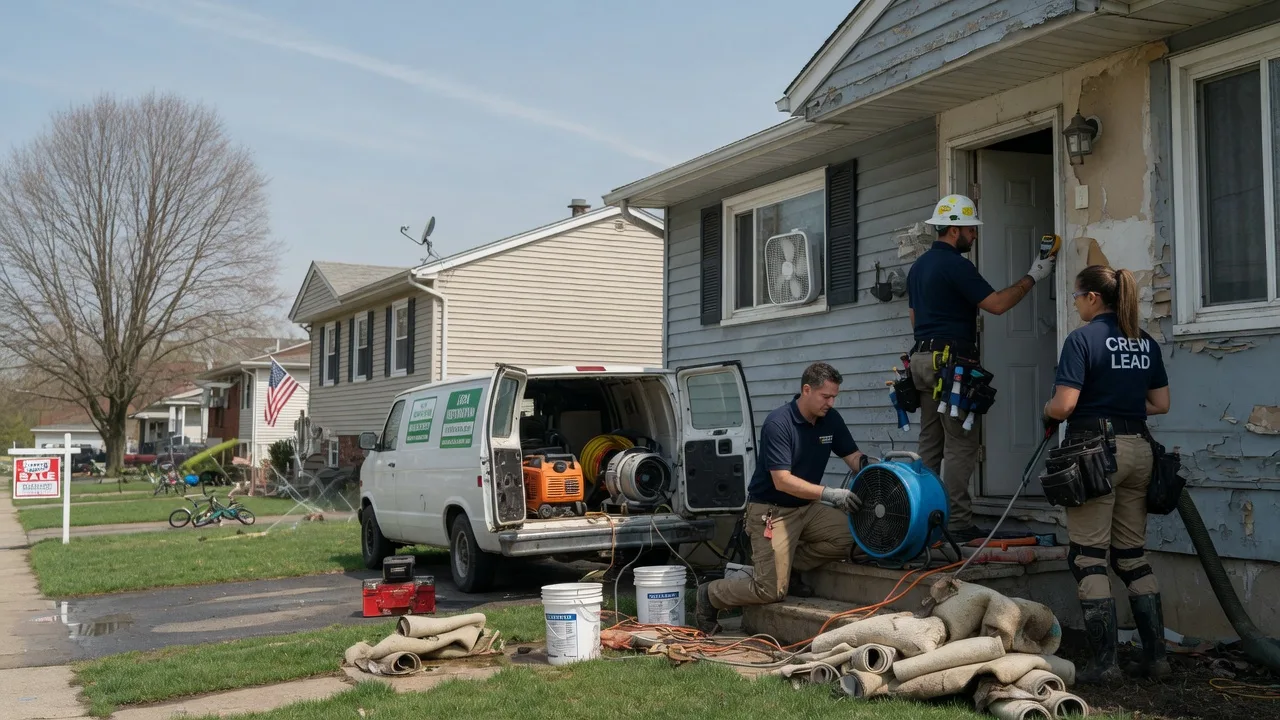 Flood Cleanup in Millville, NJ near me